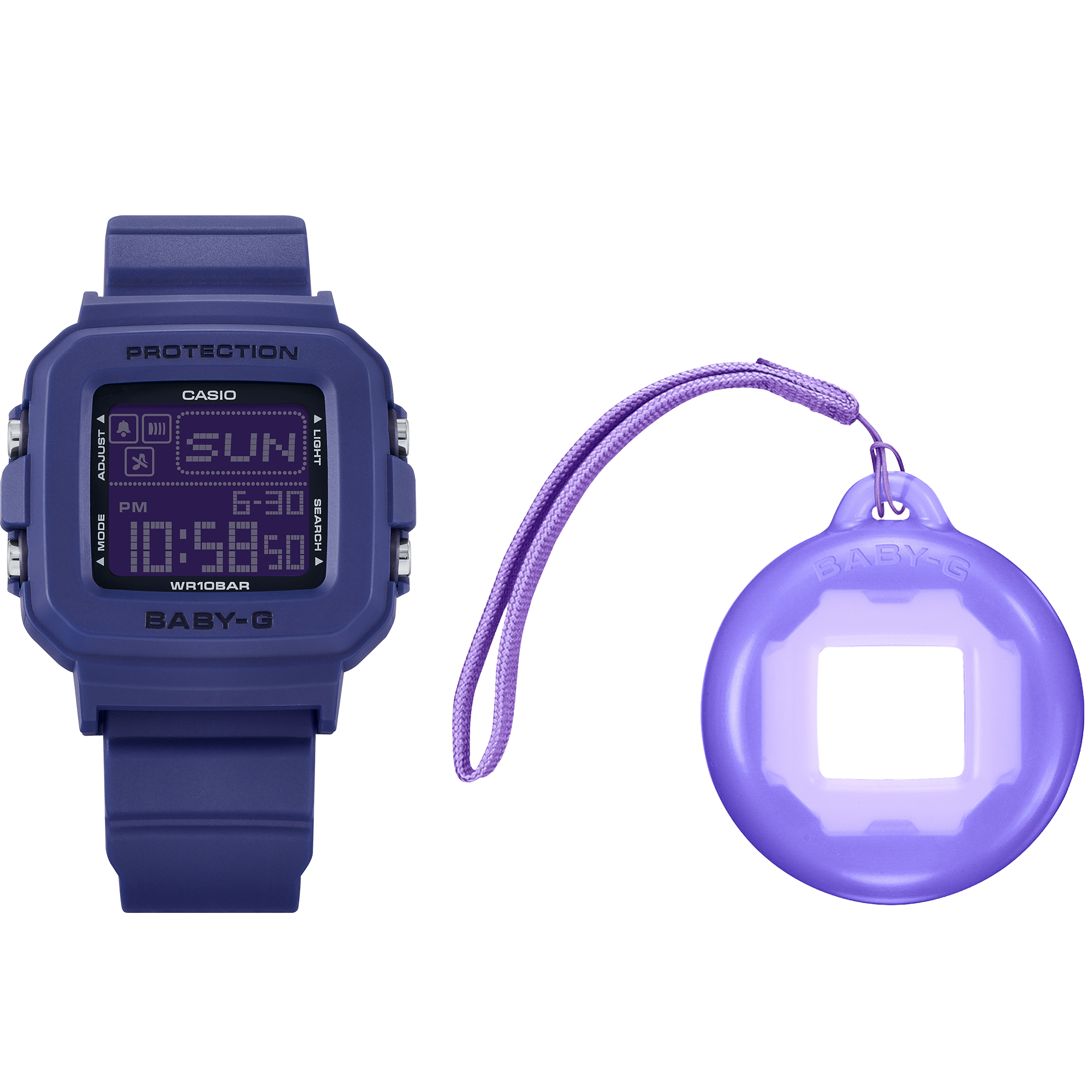 BGD10K-2 | BABY-G DIGITAL Blue, Light blue - Casio