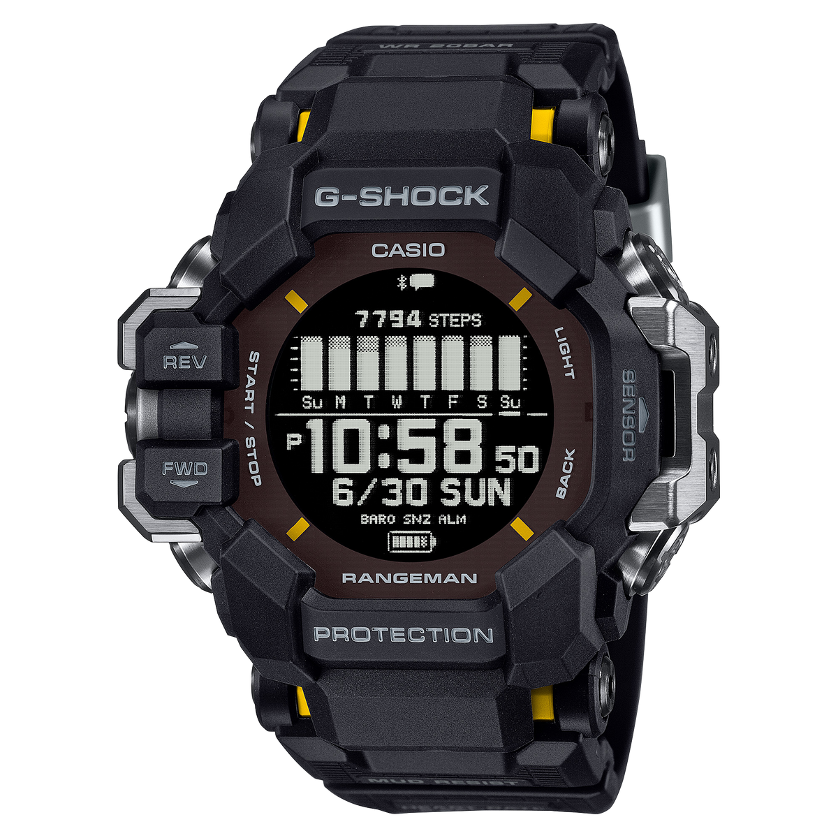 GPRH1000-1 | Black Master of G Rangeman GPS Watch | Casio G-SHOCK - Casio