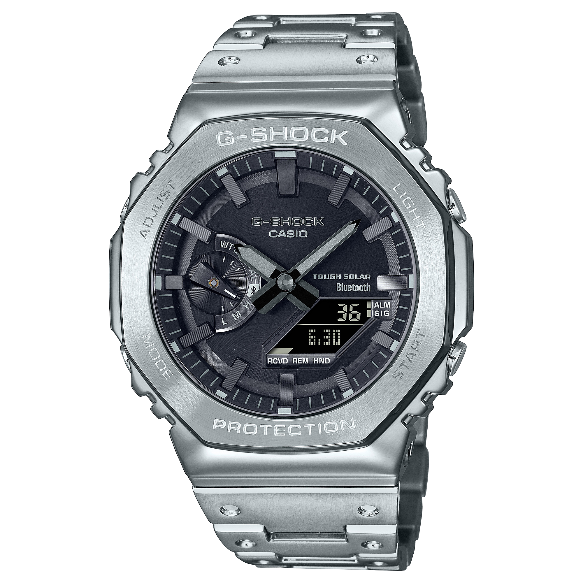 GMB2100D-1A | Silver Full-Metal Watch | Casio G-SHOCK - Casio