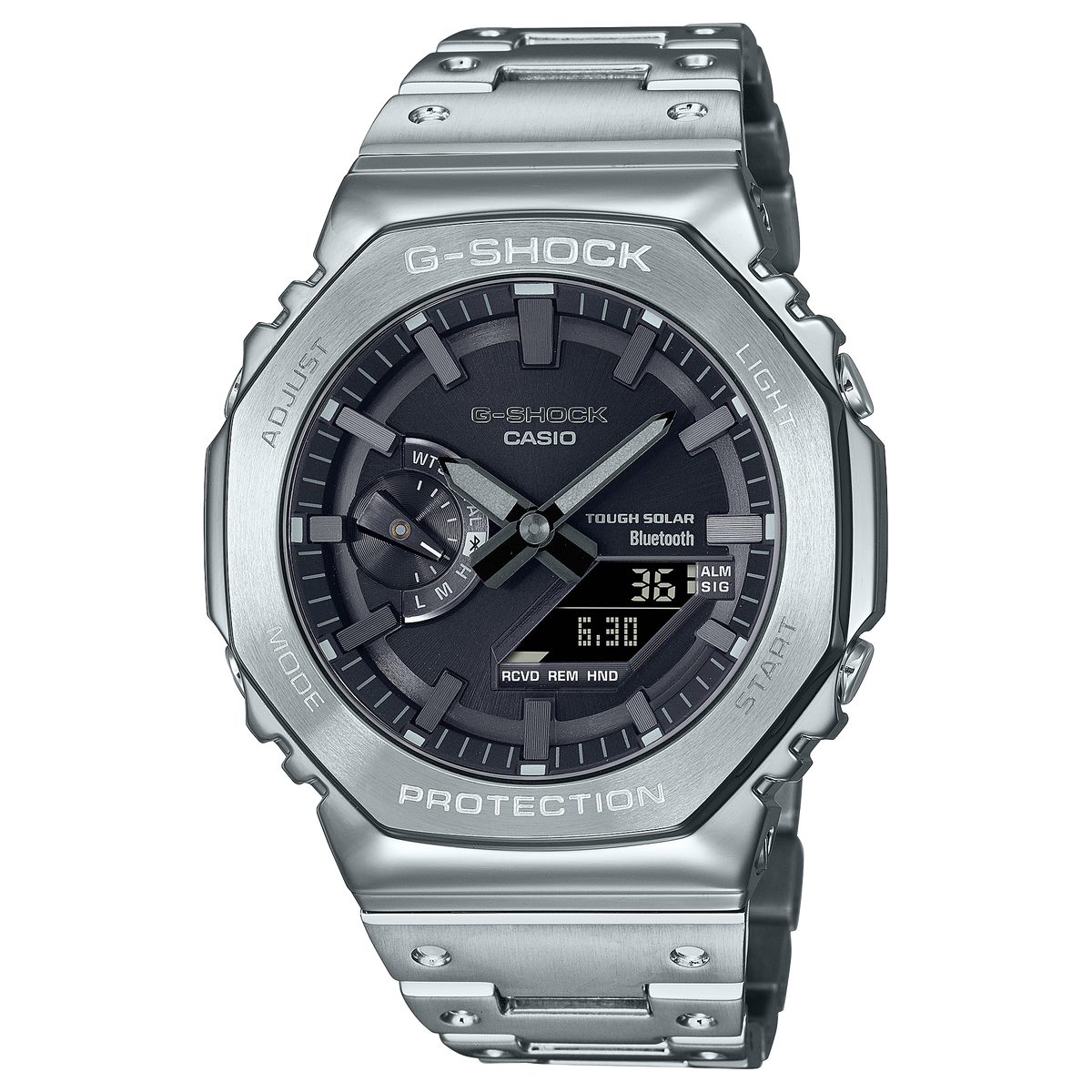 GMB2100D-1A | Silver Full-Metal Watch | Casio G-SHOCK - Casio