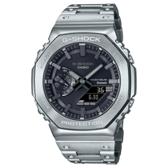 GMB2100D-1A | Silver Full-Metal Watch | Casio G-SHOCK - Casio