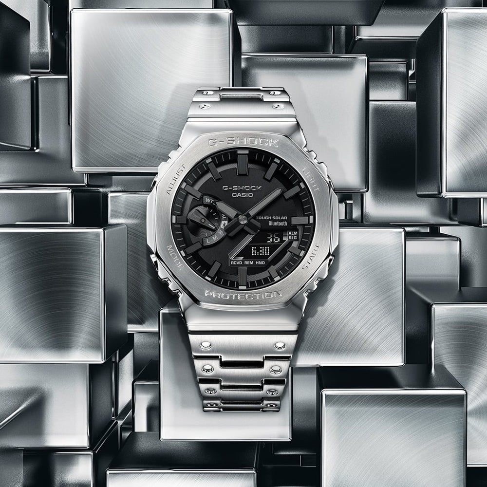 GMB2100D-1A | Silver Full-Metal Watch | Casio G-SHOCK - Casio