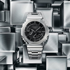 GMB2100D-1A | Silver Full-Metal Watch | Casio G-SHOCK - Casio