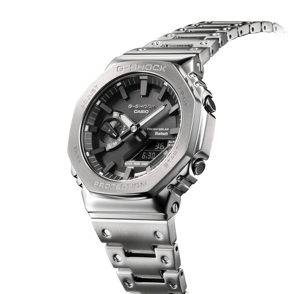 GMB2100D-1A | Silver Full-Metal Watch | Casio G-SHOCK - Casio