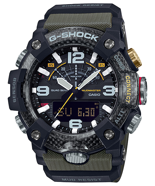 GGB100-1A3 | Black Master of G - Land Watch - G-SHOCK - Casio