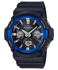 GAS100B-1A2 | G-SHOCK Analog Digital Watch with Blue Accents - Casio