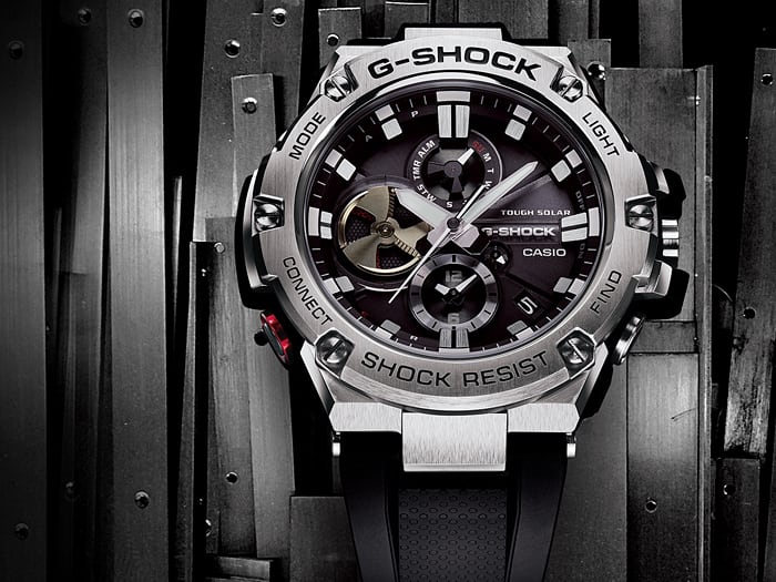 GSTB100-1A | Black G-STEEL Men's Watch G-SHOCK - Casio
