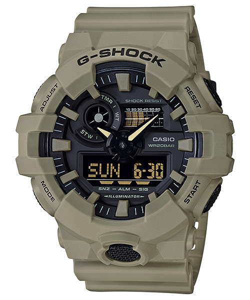 GA700UC-5A | Tan G-SHOCK Utility Color Collection Watch - Casio