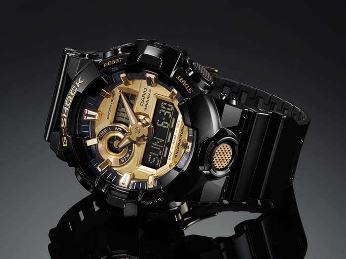 GA710GB-1A | Analog-Digital Black Men's Watch G-SHOCK - Casio
