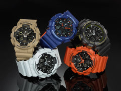 GA100L-8A | G-SHOCK Analog Digital Bi-Color Molding Watch - Casio