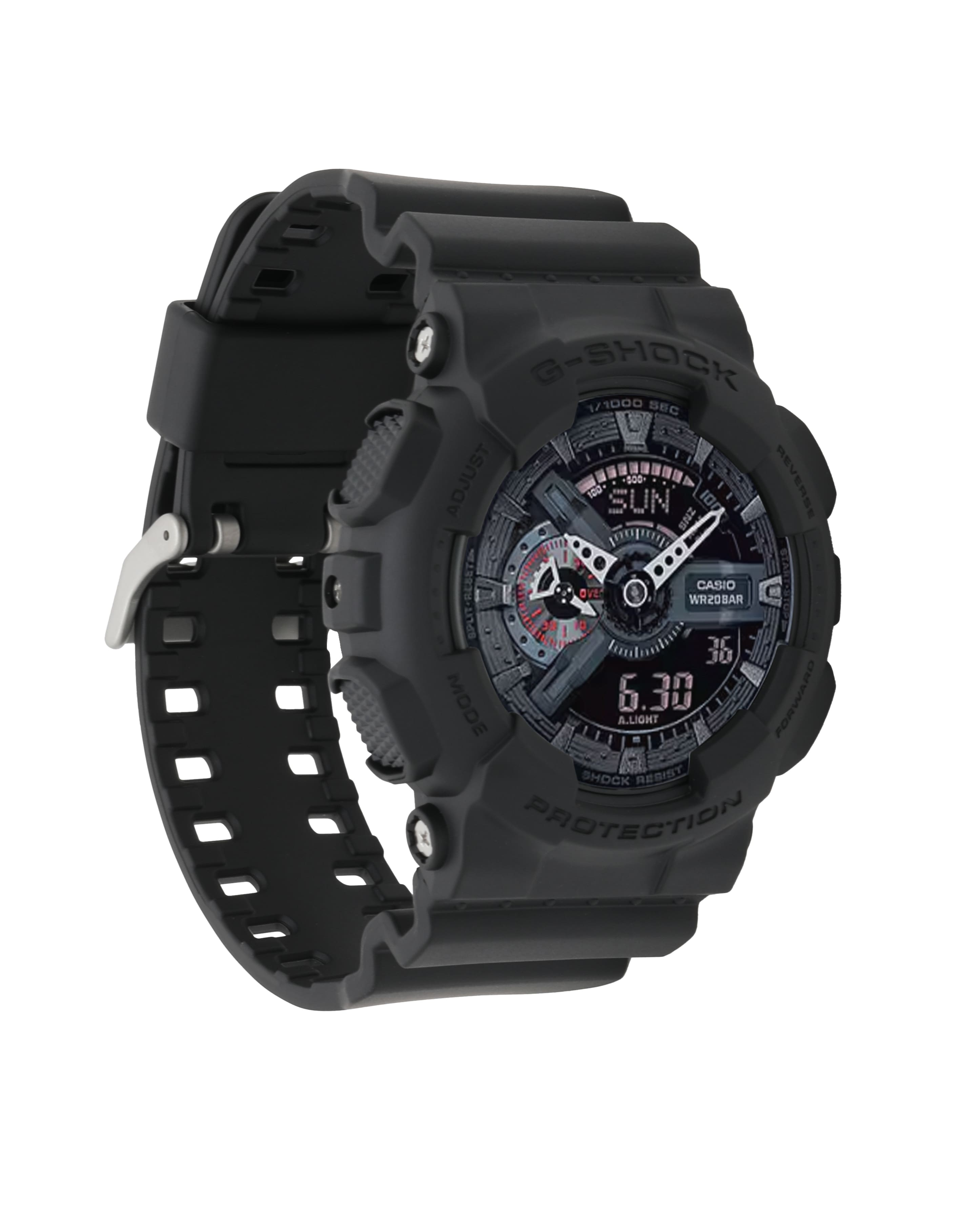 GA110MB-1A | G-SHOCK Matte Black X-Large Analog Digital Watch - Casio
