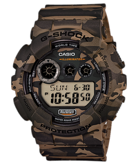 GD120CM-5 | Brown Camo Digital Men's Watch - G-SHOCK - Casio