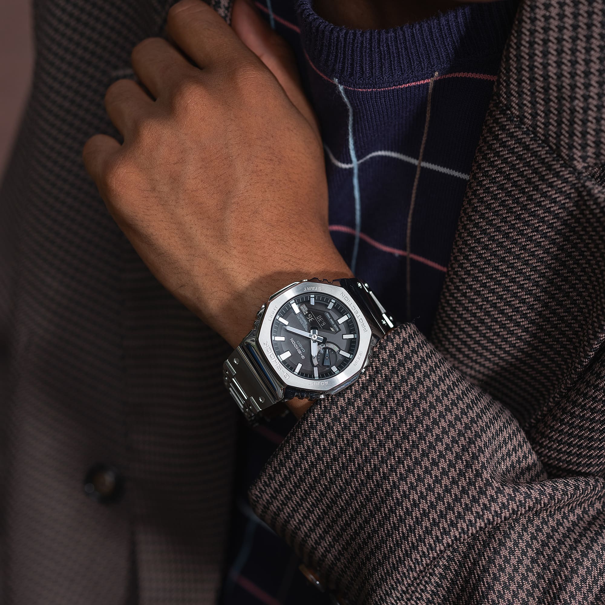 GMB2100SD-1A | G-SHOCK FULL METAL Silver - Casio