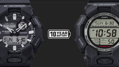 GA010-1A | G-SHOCK ANALOG-DIGITAL Black - Casio