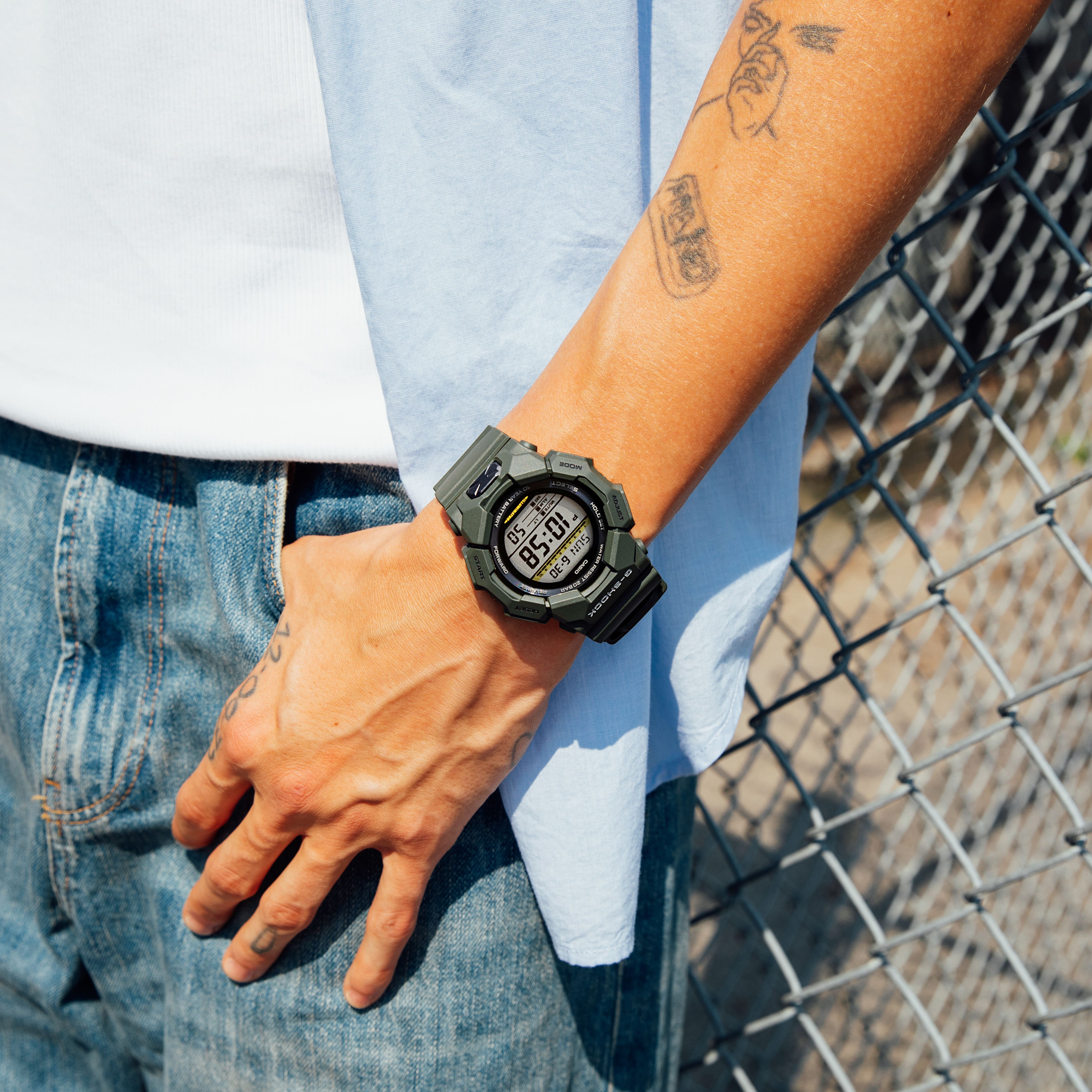 GD010-3 | G-SHOCK DIGITAL Green - Casio
