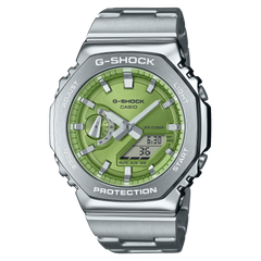 GM2110D-3A | Metal G-SHOCK Green Dial Watch | Casio G-SHOCK - Casio