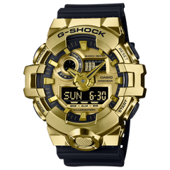 GM700G-9A | Black and Gold Stainless-Steel Watch | Casio G-SHOCK - Casio