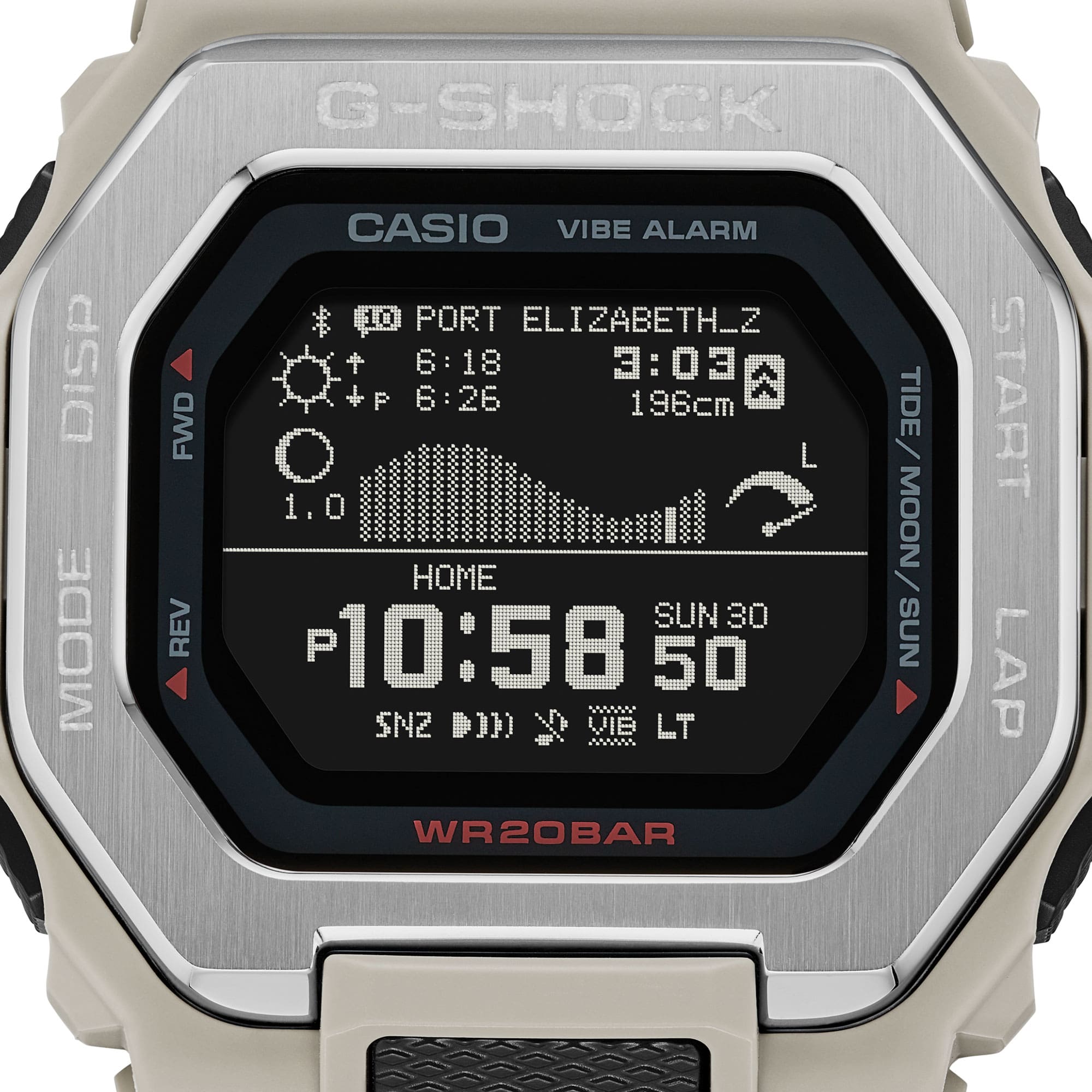 GBX100-8 | G-SHOCK G-LIDE Silver - Casio
