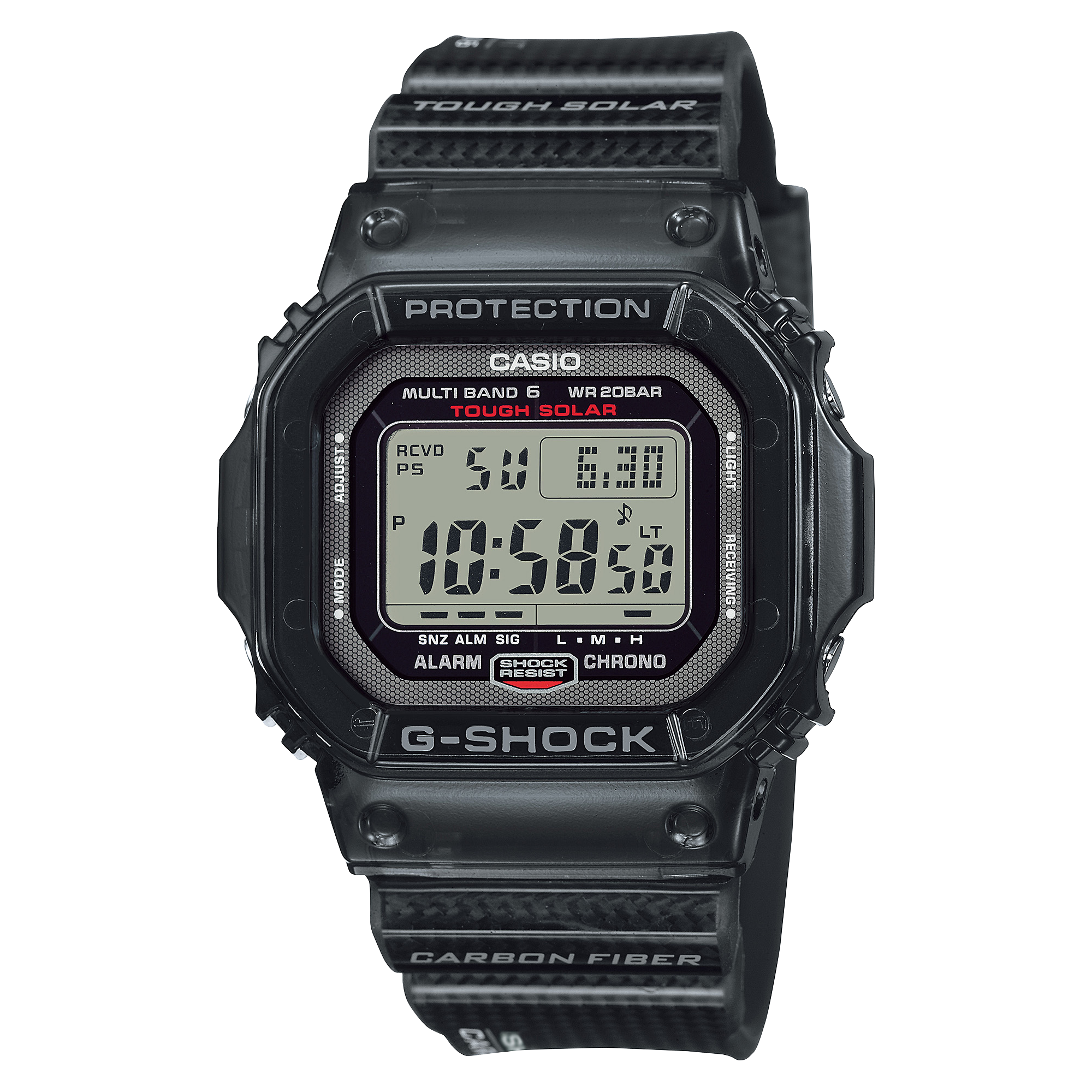 GWS5600U-1 | G-SHOCK 5600 SERIES Black - Casio