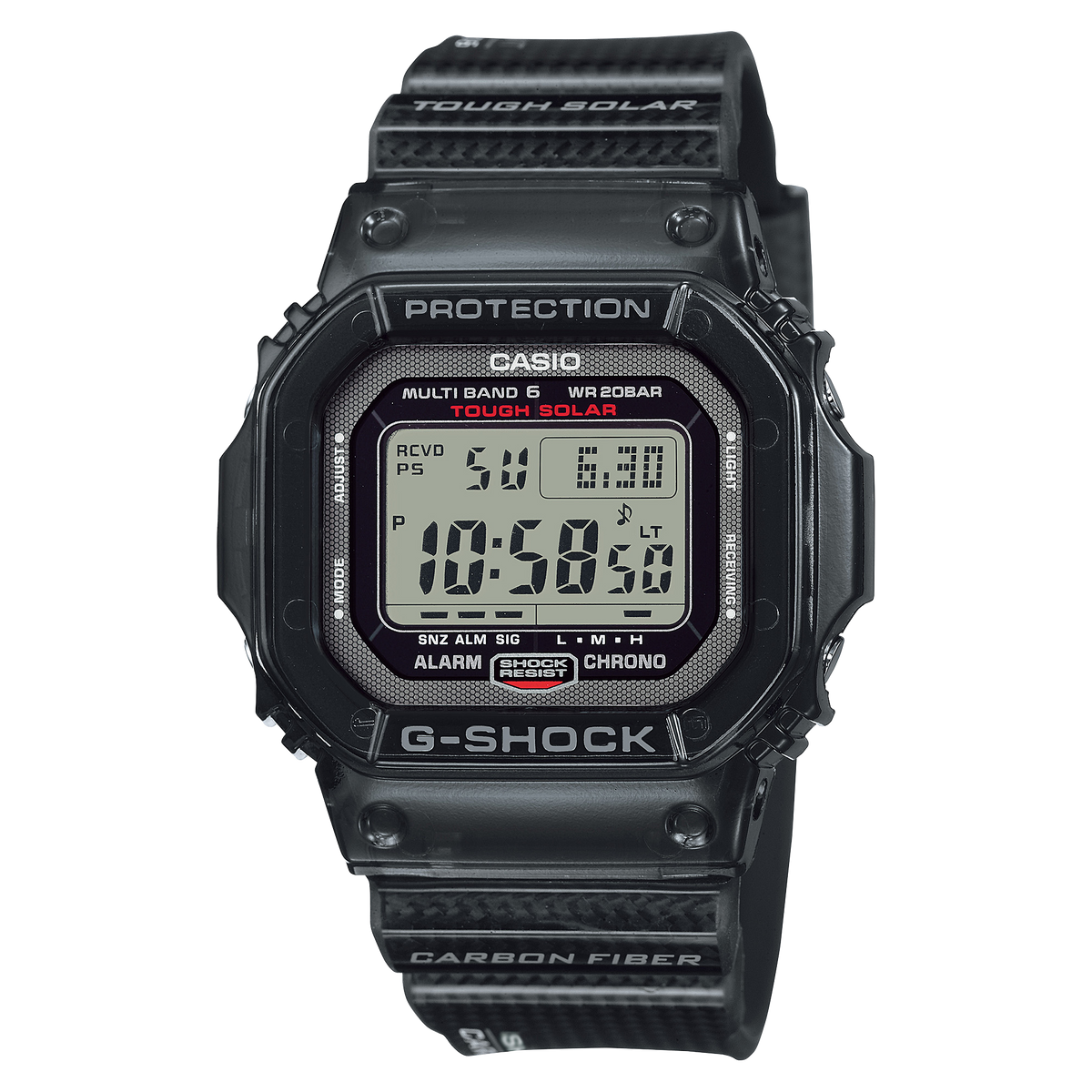 GWS5600U-1 | G-SHOCK 5600 SERIES Black - Casio
