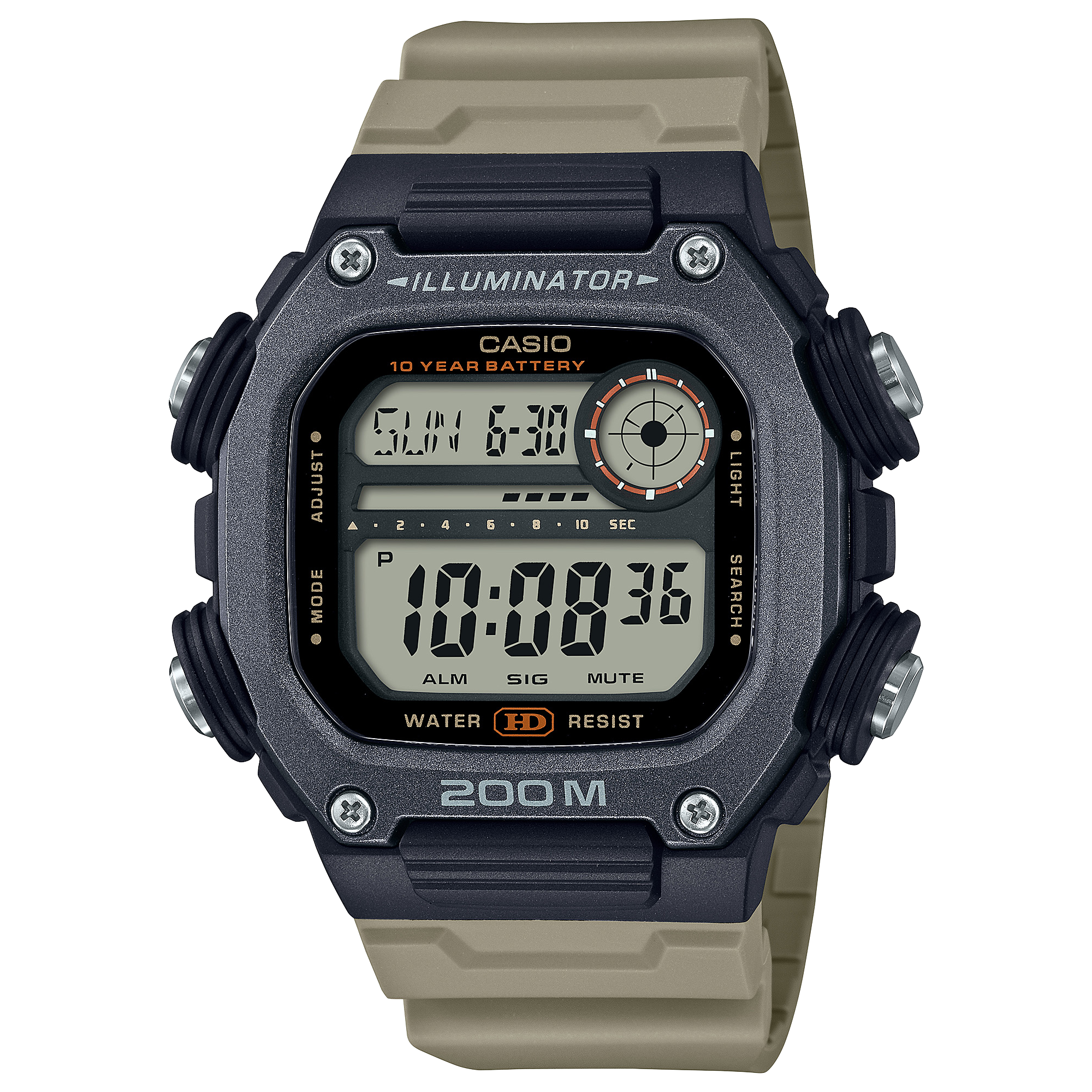 DW291HX-5AV Black - Casio