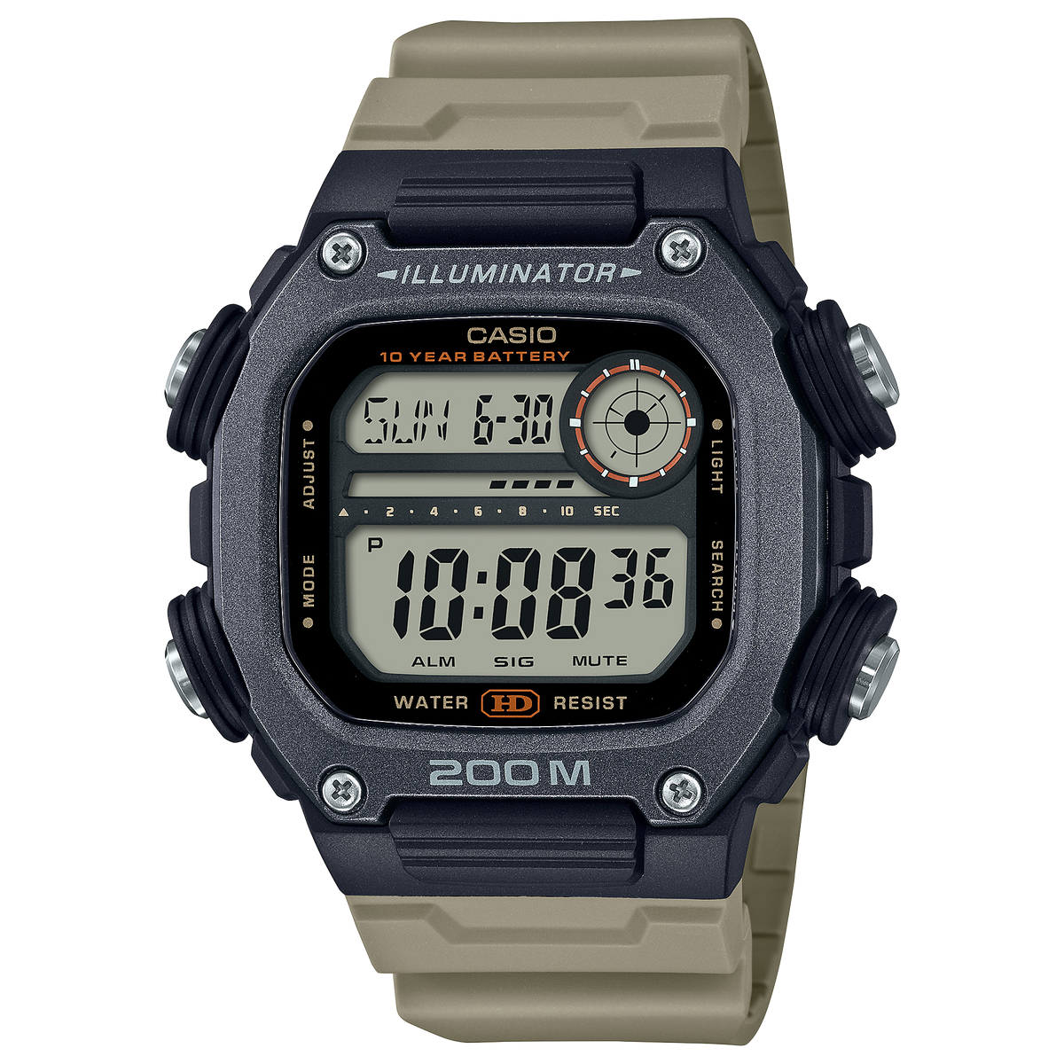DW291HX-5AV Black - Casio