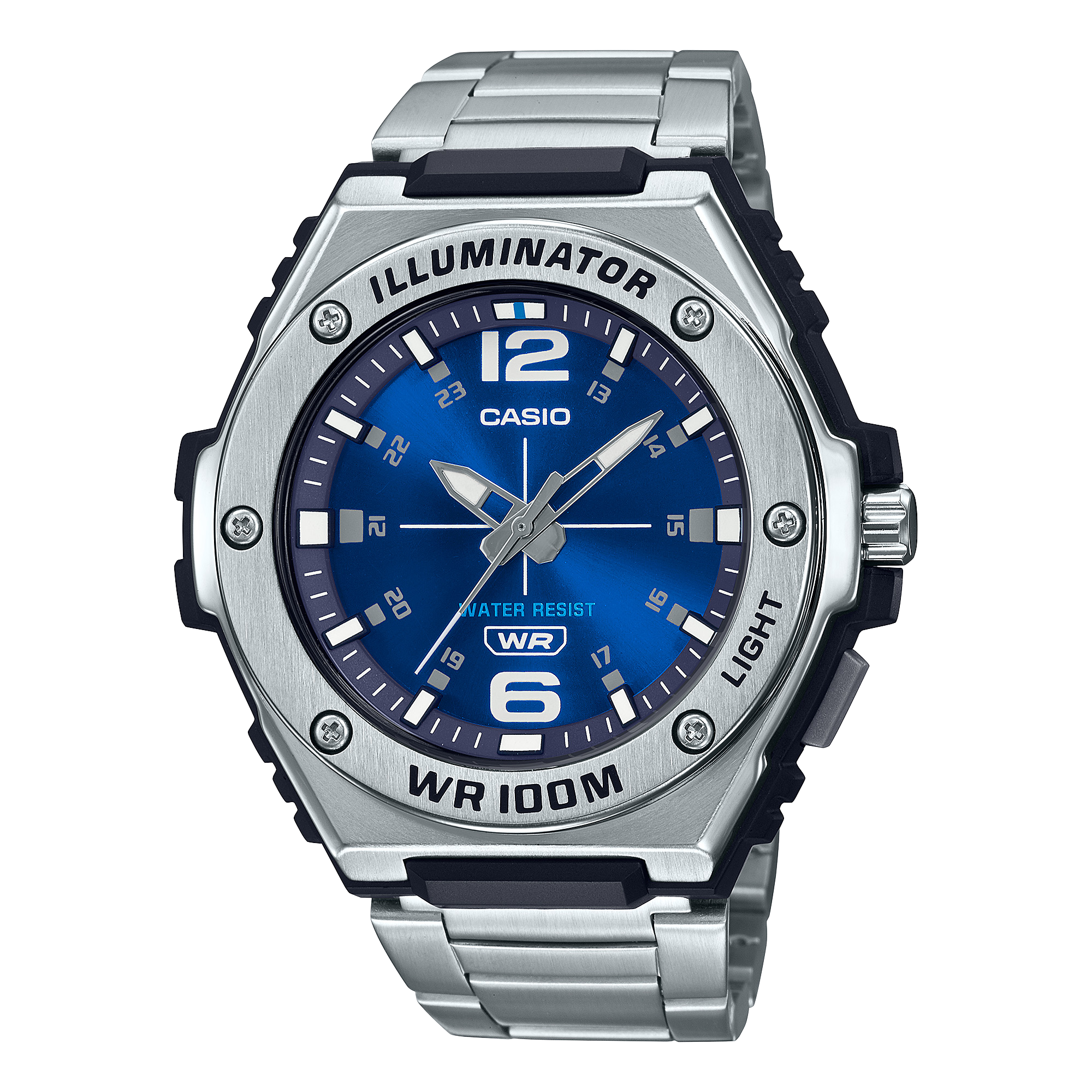 MWA100HD-2AV | Silver Analog Watch - Casio