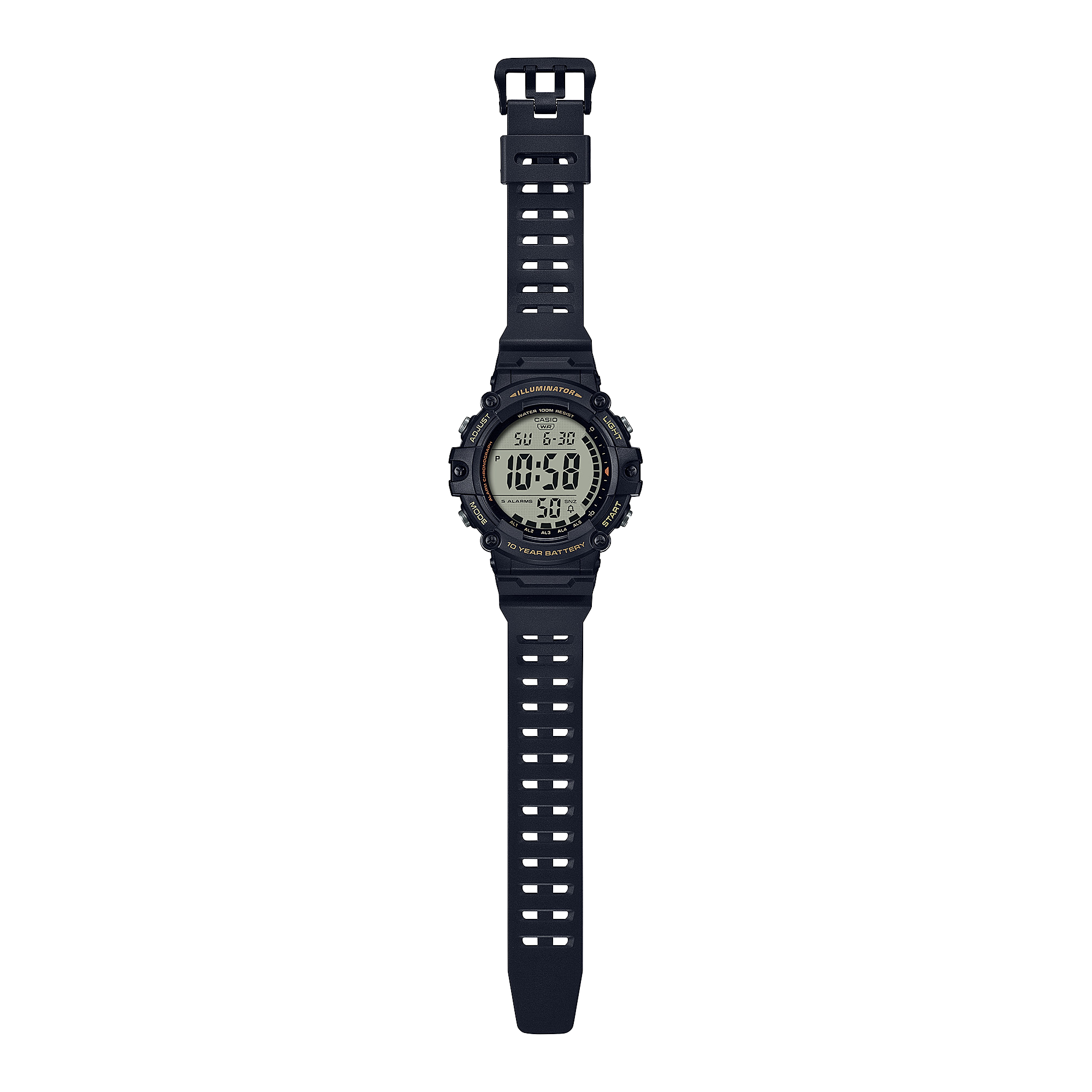 AE1500WHX-1AV | Illuminator Black Digital Watch - Casio