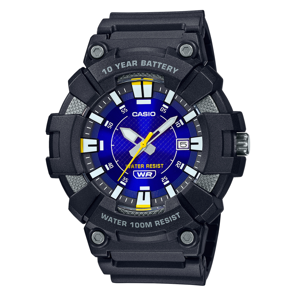MW610H-2AV | Black Analog Men's Watch - Casio