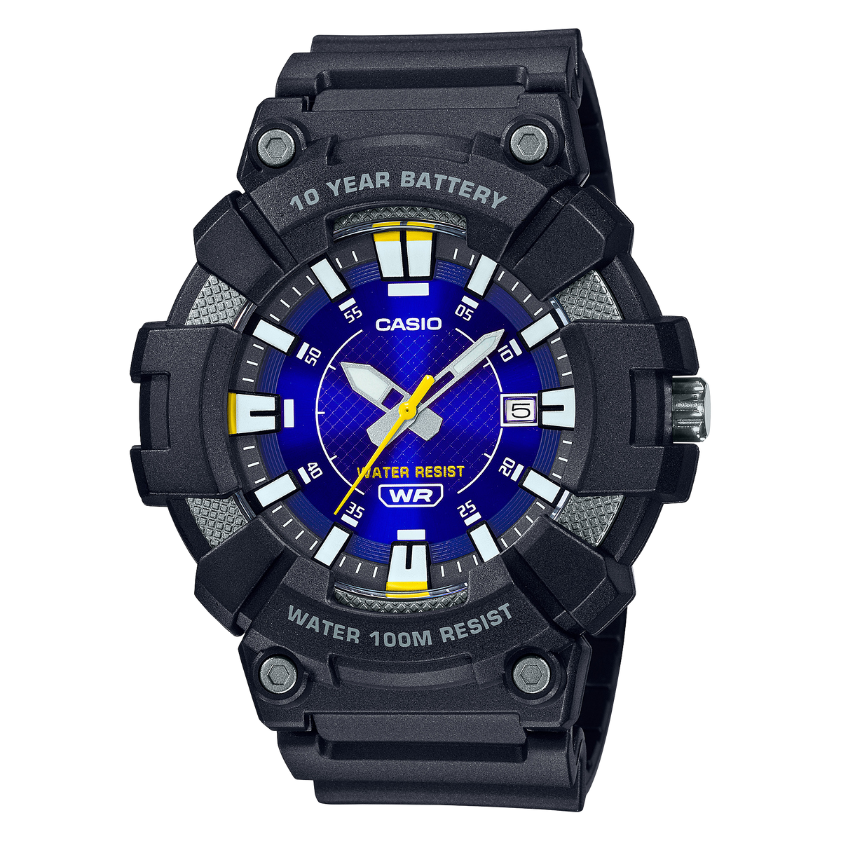 MW610H-2AV | Black Analog Men's Watch - Casio