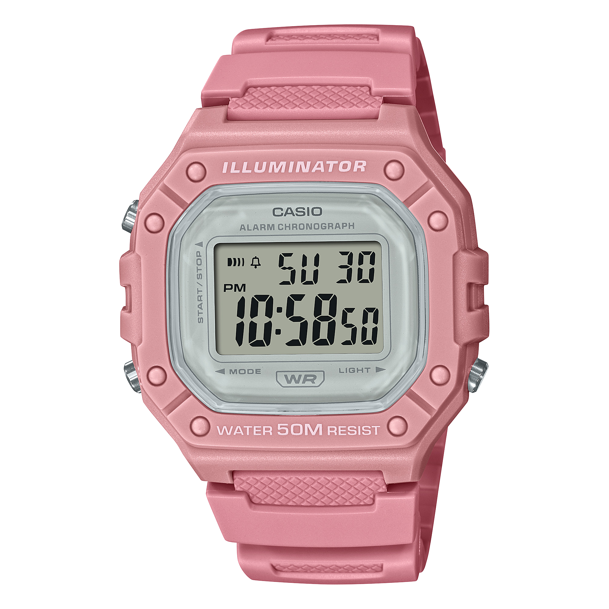 W218HC-4AV | Pink Digital Watch - Casio