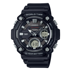 AEQ120W-1AV | Analog-Digital Black Watch - Casio
