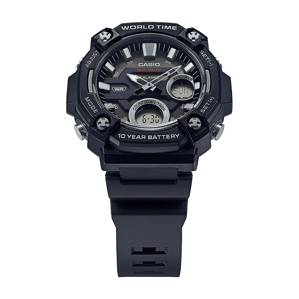 AEQ120W-1AV | Analog-Digital Black Watch - Casio