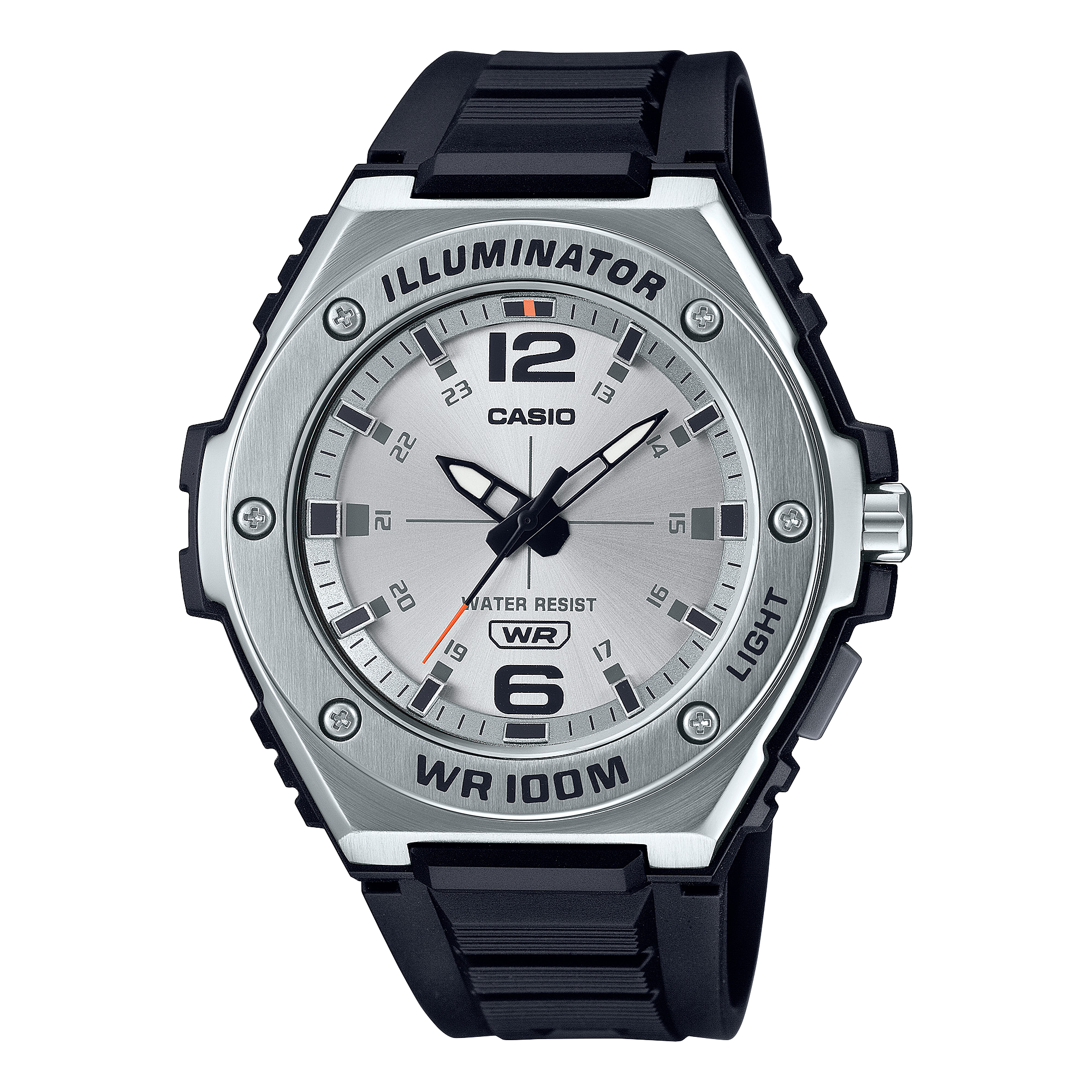 MWA100H-7AV | Silver Analog Watch - Casio