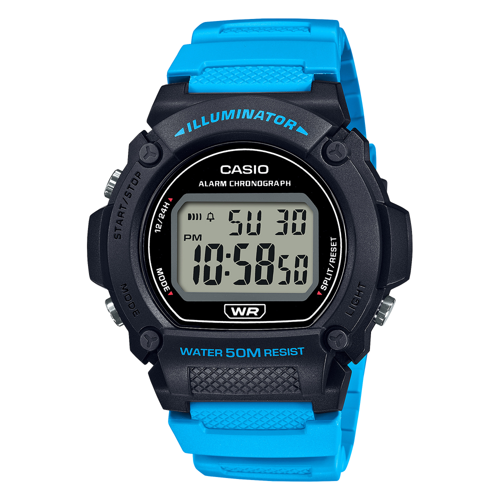 W219H-2A2V | Black Digital Men's Watch - Casio