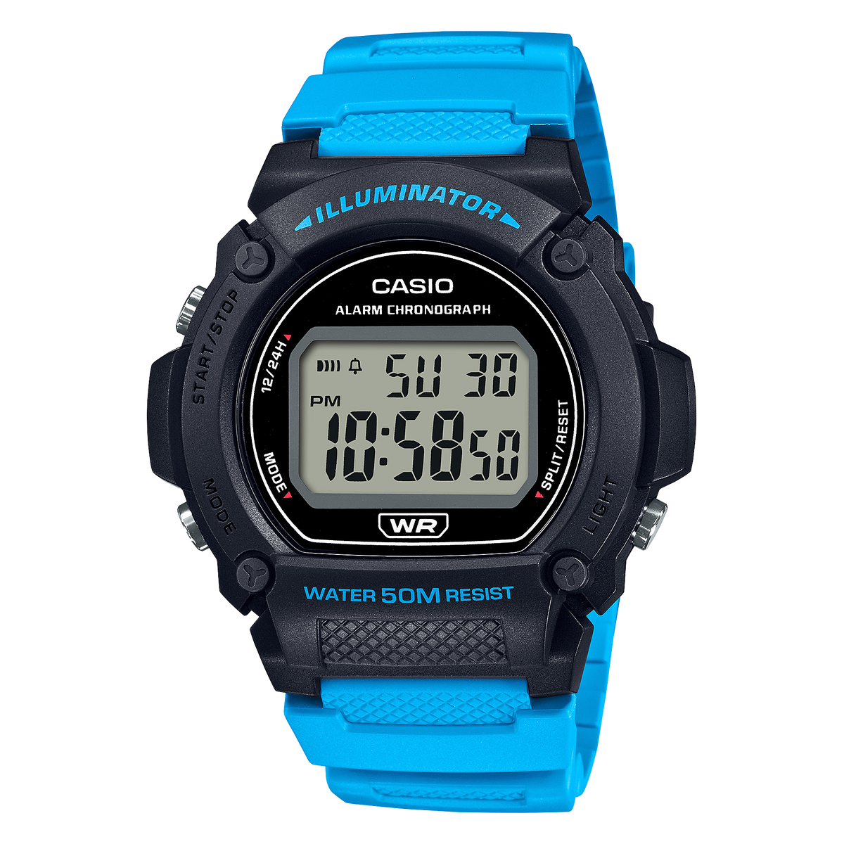 W219H-2A2V | Black Digital Men's Watch - Casio