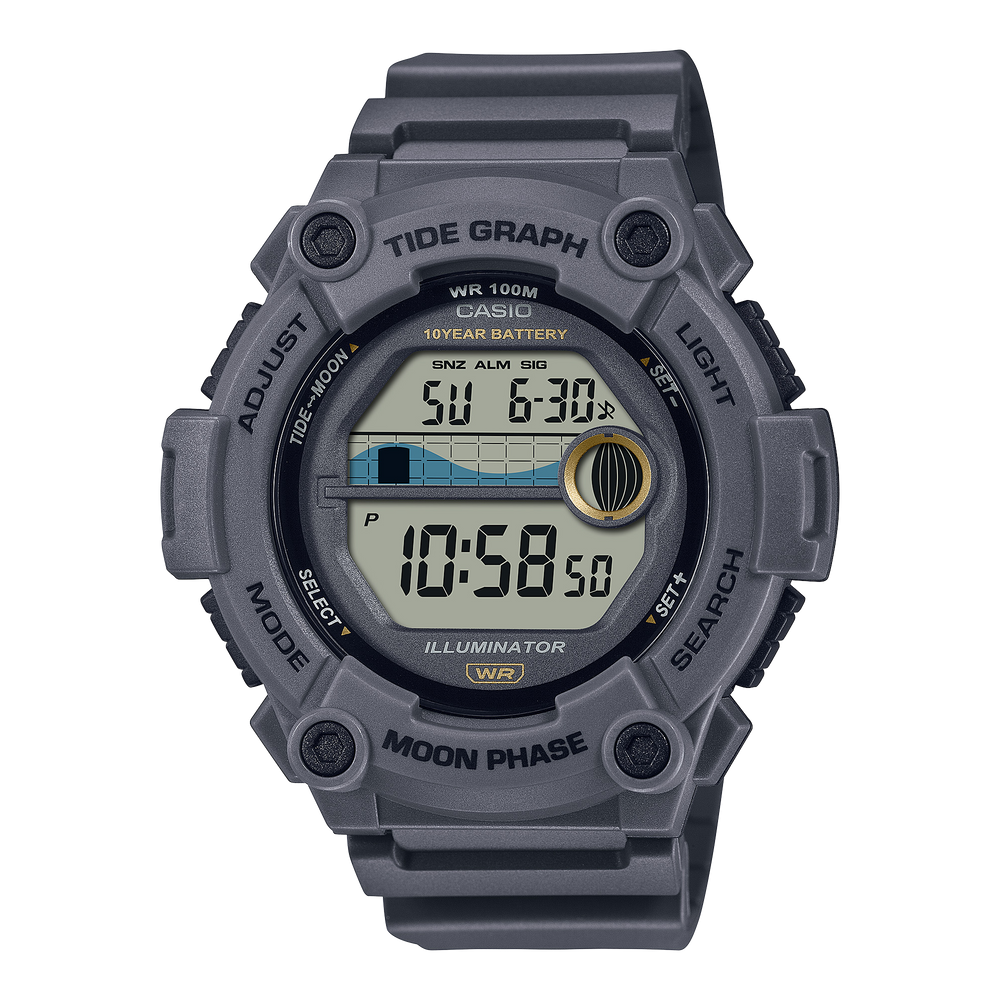 WS1300H-8AV | Gray Digital Watch - Casio