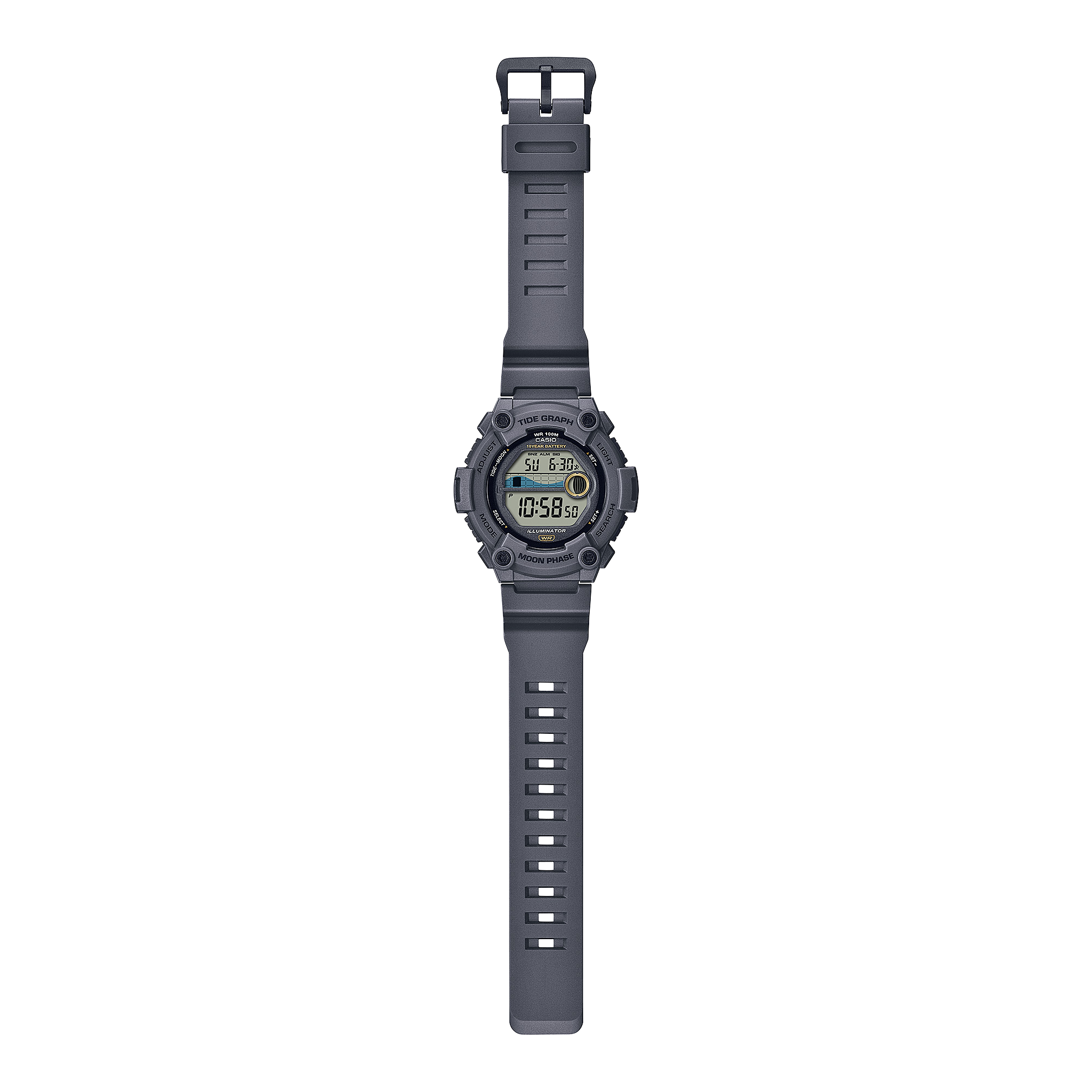 WS1300H-8AV | Gray Digital Watch - Casio