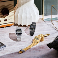 A100WE-1AVT | Vintage Stainless Steel Silver Watch - Casio