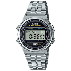 A171WE-1A | Vintage Silver Metal Watch - Casio