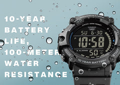 AE1500WH-1AV | Illuminator Night Black Digital Watch - Casio