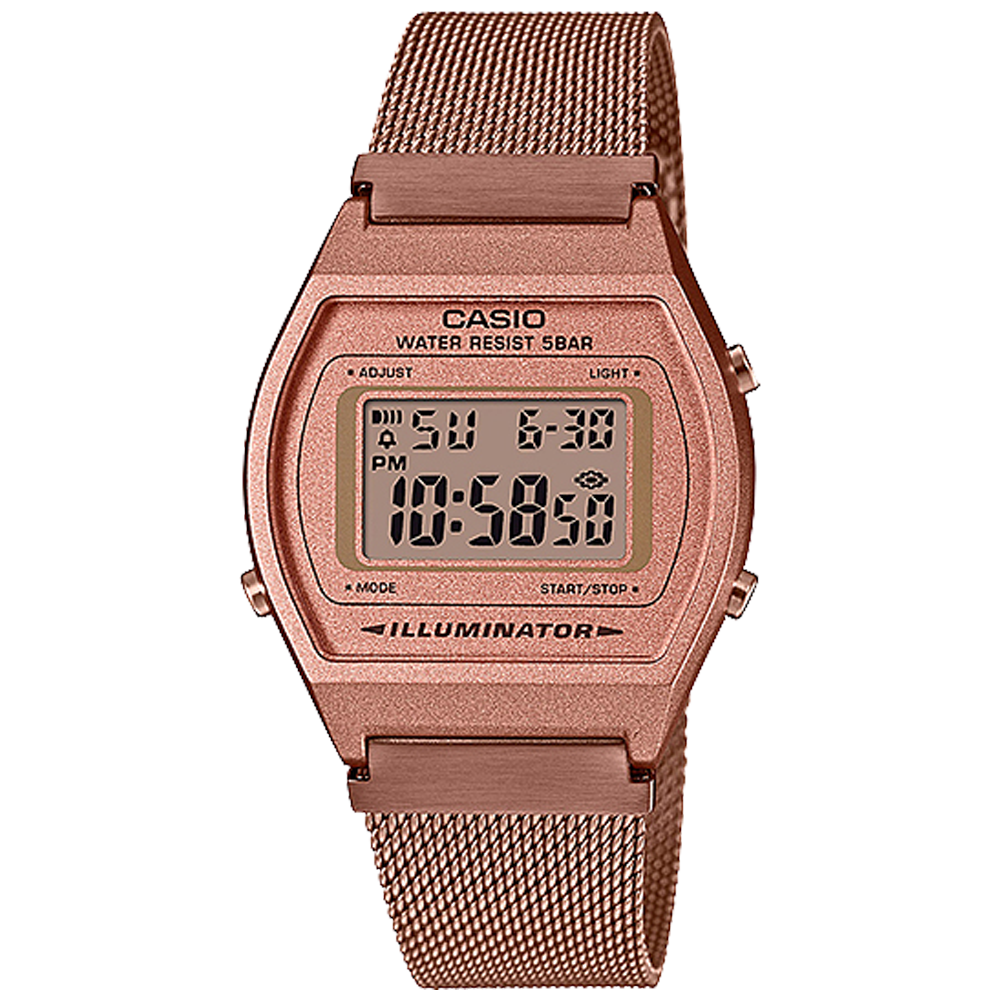 B640WMR-5AVT | Vintage Pink Metal Watch - Casio