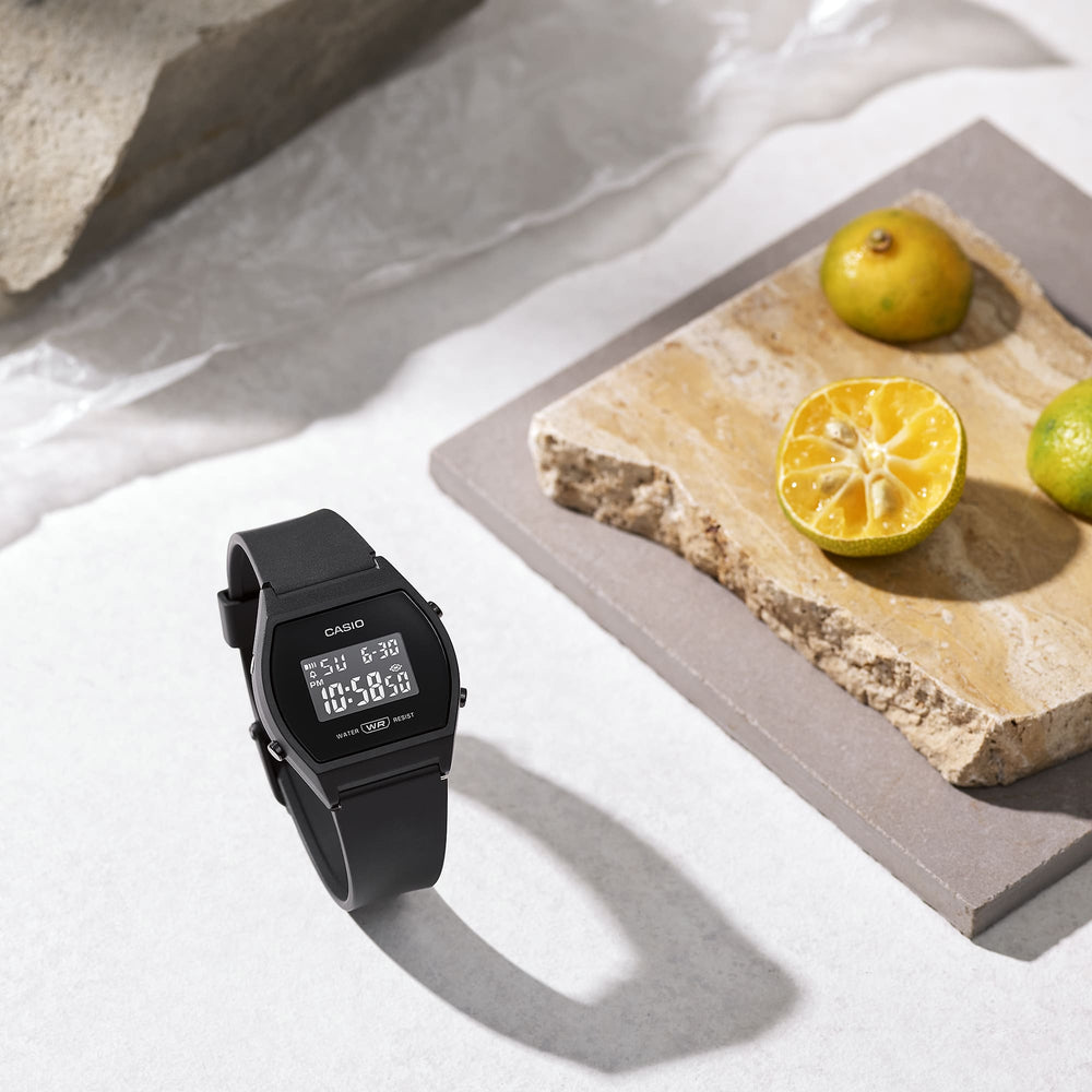 LW204-1B | All Black Digital Watch - Casio