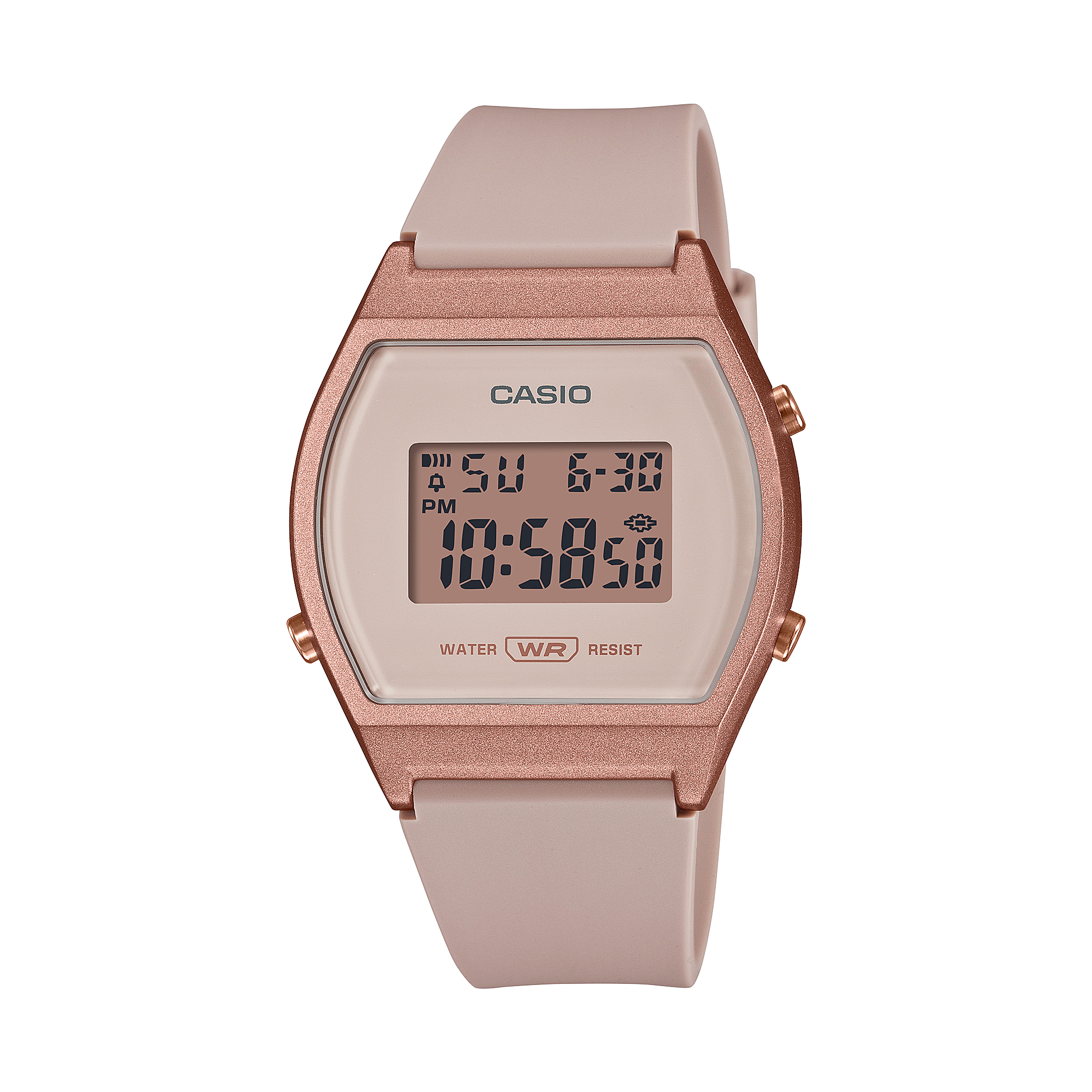 LW204-4A | Rose Gold Digital Watch - Casio