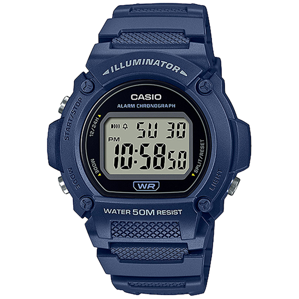 W219H-2AV | Navy Blue Digital Watch - Casio