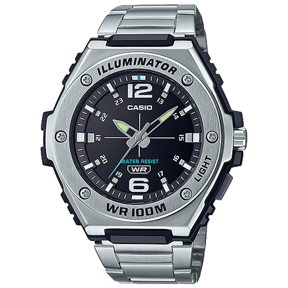 MWA100HD-1AV | Silver Analog Watch - Casio