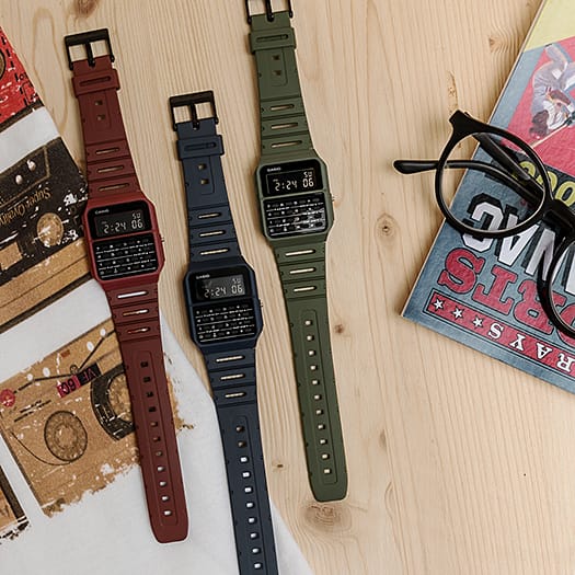 CA53WF-3B | Olive Green Data Bank Watch - Casio