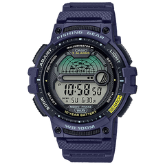WS1200H-2AV | Men's Digital Fishing Watch Blue - Casio
