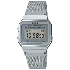 A700WM-7AVT | Vintage Stainless Steel Silver Watch - Casio