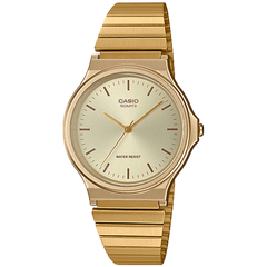 MQ24G-9E | Stainless Steel Gold Men's Analog Water Resistant Watch - Casio